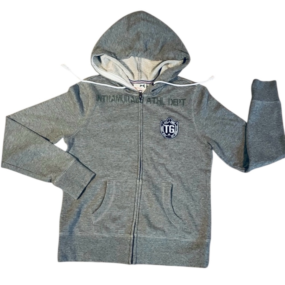 Tommy Girl Zip-up hooded Jacket. SiE Medium
